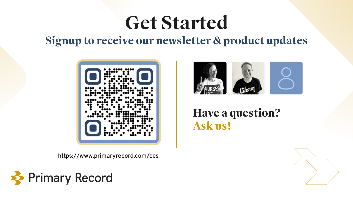 Get started: sign up for the newsletter and product updates